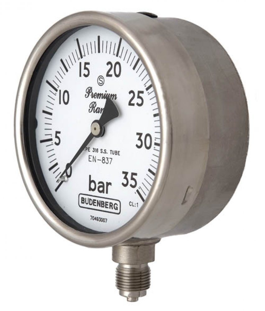 Bourdon Tube Pressure Gauge, Safety Pattern Construction