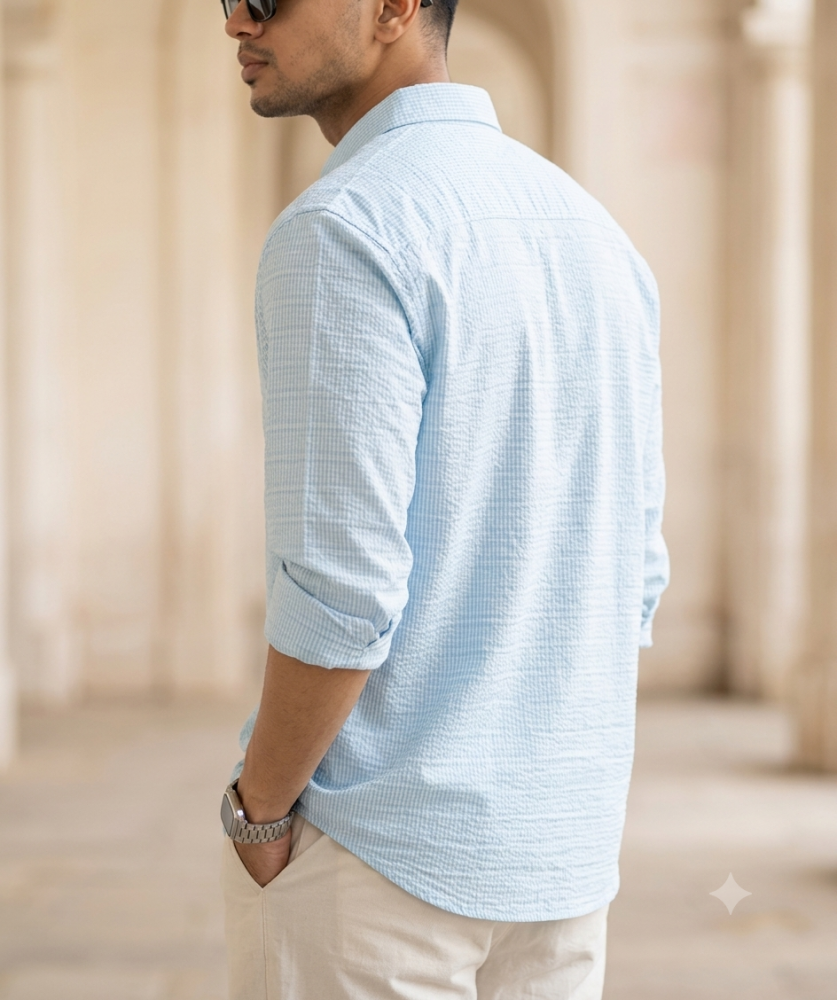 Regular Fit Cotton-Linen Camp Shirt